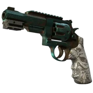 StatTrak™ R8 Revolver | Bone Forged (Battle-Scarred)