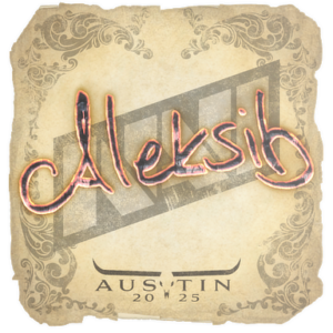 Sticker | Aleksib | Austin 2025