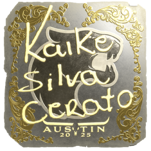 Sticker | KSCERATO (Gold) | Austin 2025