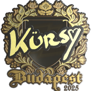Sticker | Kursy (Gold) | Budapest 2025