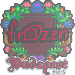Sticker | frozen (Embroidered) | Budapest 2025