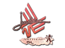 Sticker | juanflatroo (Holo) | Antwerp 2022