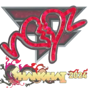 Sticker | ropz (Glitter) | Shanghai 2024