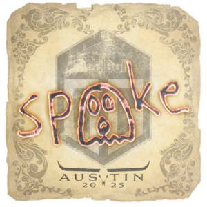 Sticker | spooke | Austin 2025