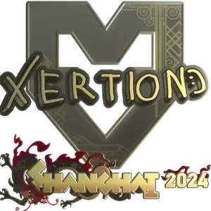 Sticker | xertioN (Gold) | Shanghai 2024