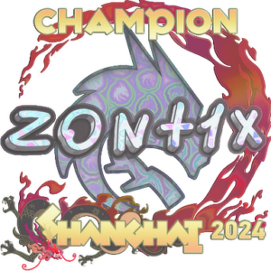 Sticker | zont1x (Holo, Champion) | Shanghai 2024