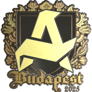 Sticker | Aurora (Gold) | Budapest 2025