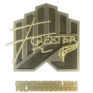 Sticker | Forester (Gold) | Copenhagen 2024