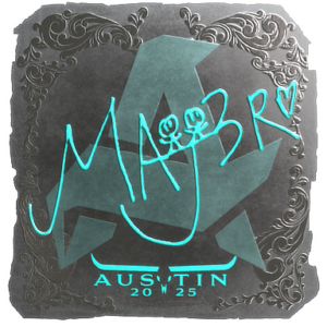 Sticker | MAJ3R (Foil) | Austin 2025