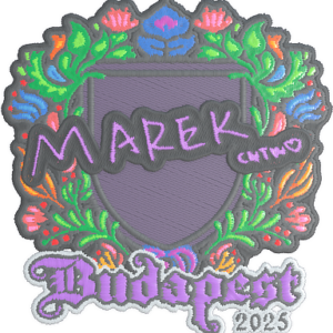 Sticker | Marek (Embroidered) | Budapest 2025