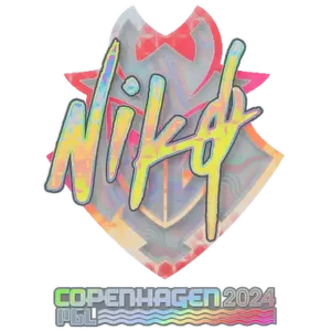 Sticker | NiKo (Holo) | Copenhagen 2024