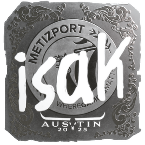 Sticker | isak (Foil) | Austin 2025