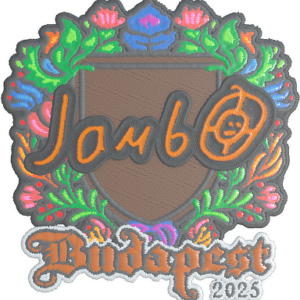 Sticker | jambo (Embroidered) | Budapest 2025