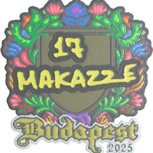 Sticker | makazze (Embroidered) | Budapest 2025