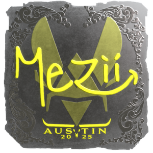 Sticker | mezii (Foil) | Austin 2025