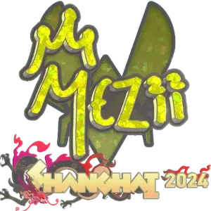 Sticker | mezii (Glitter) | Shanghai 2024