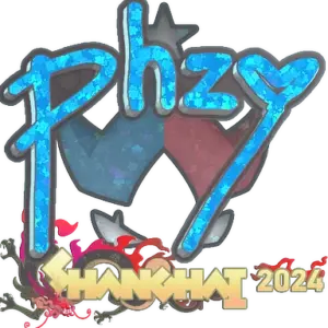 Sticker | phzy (Glitter) | Shanghai 2024