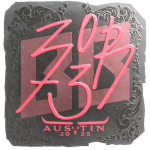 Sticker | zorte (Foil) | Austin 2025